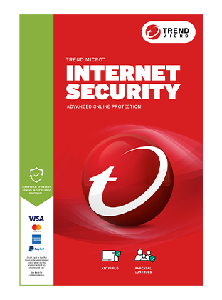 Official Trend Micro Internet Security Product Box Image